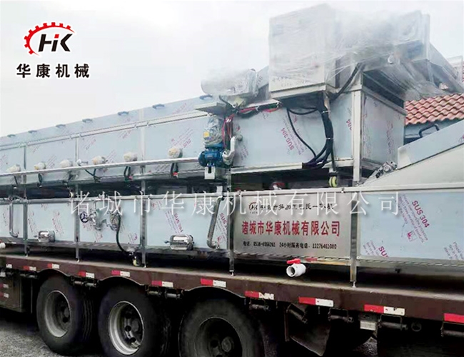 竹筍巴氏殺菌流水線(xiàn)裝車(chē)發(fā)貨
